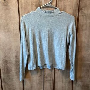 Light grey turtle neck